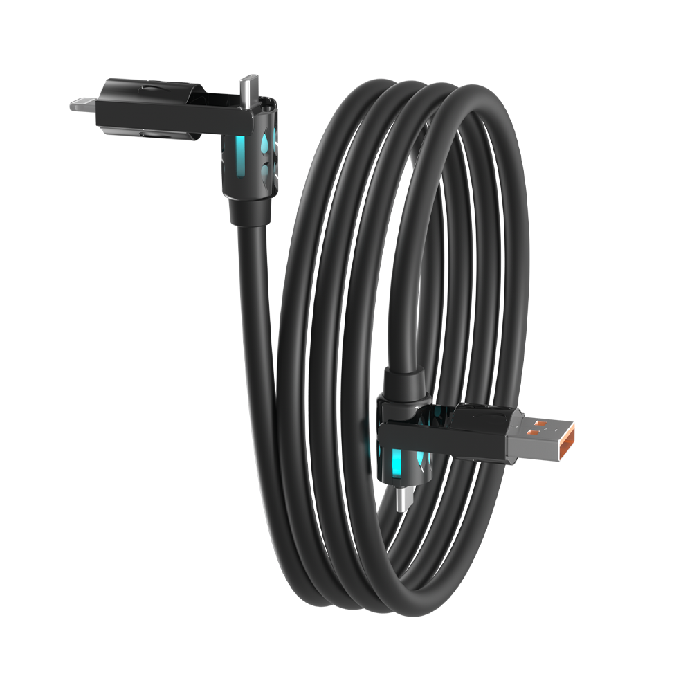 4-in-1 silicone data cable