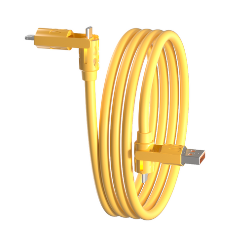 4-in-1 silicone data cable
