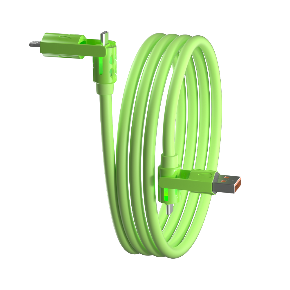 4-in-1 silicone data cable